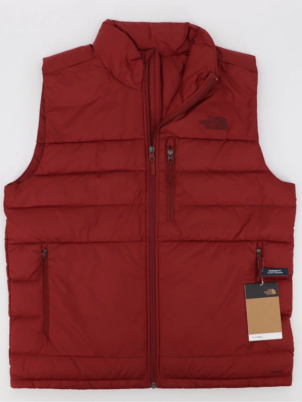 The North Face Men’s Aconcagua 2 Large Down Vest Brick House Red New Authentic
